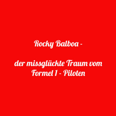 Rocky Balboa – die Geschichte seiner Rettung